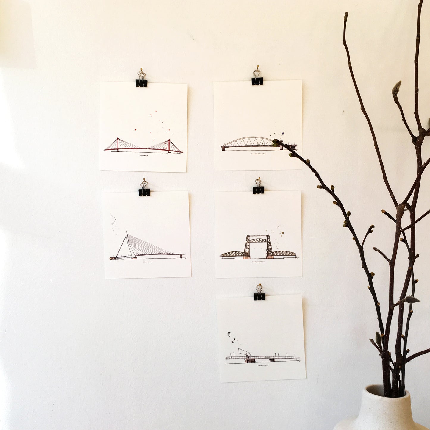 Kaartenset Rotterdamse Bruggen